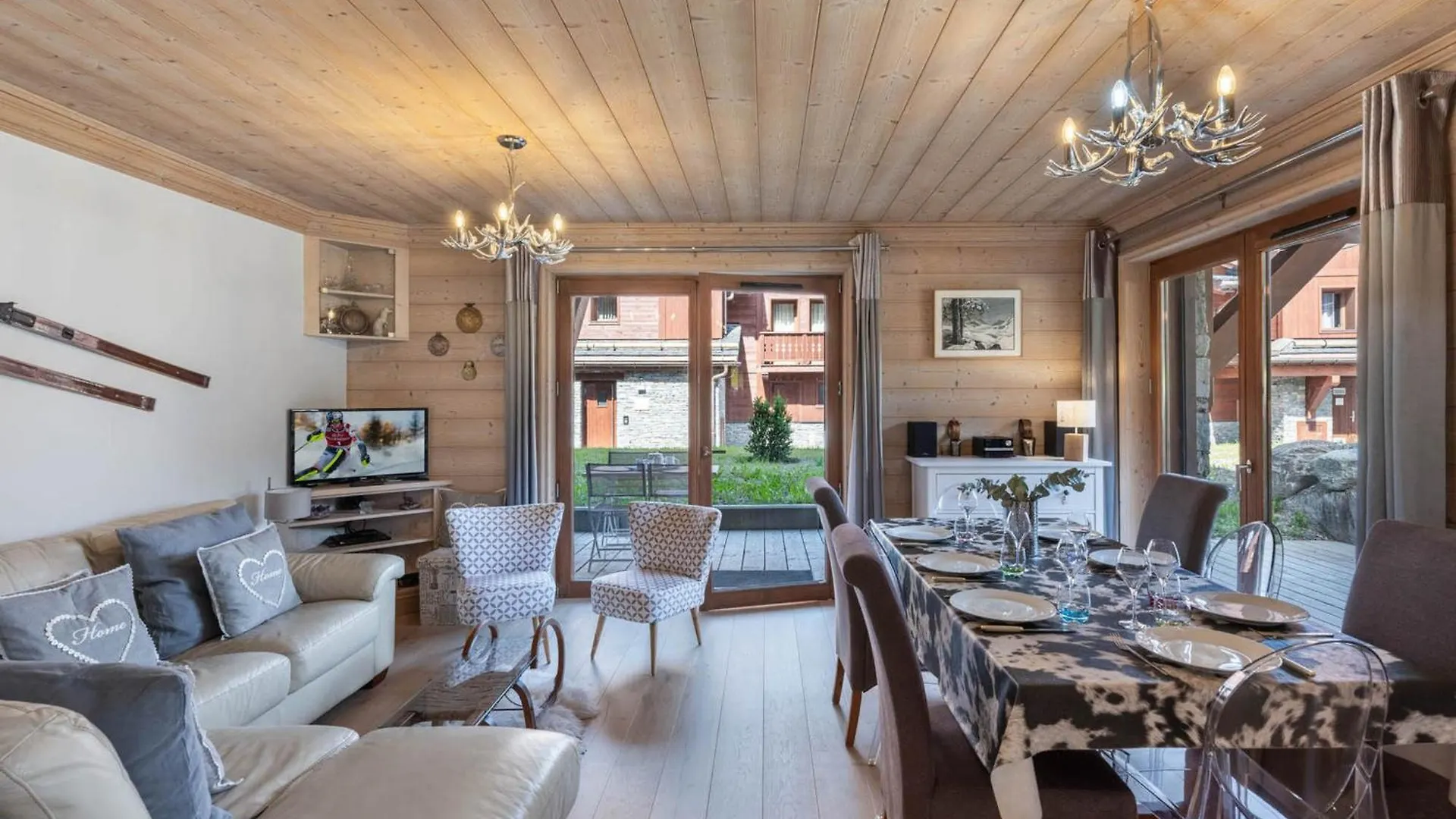 Appartement Cosy, Proche Des Pistes A Courchevel, 7 Pers, Parking, Terrasse Et Wifi - Fr-1-563-25