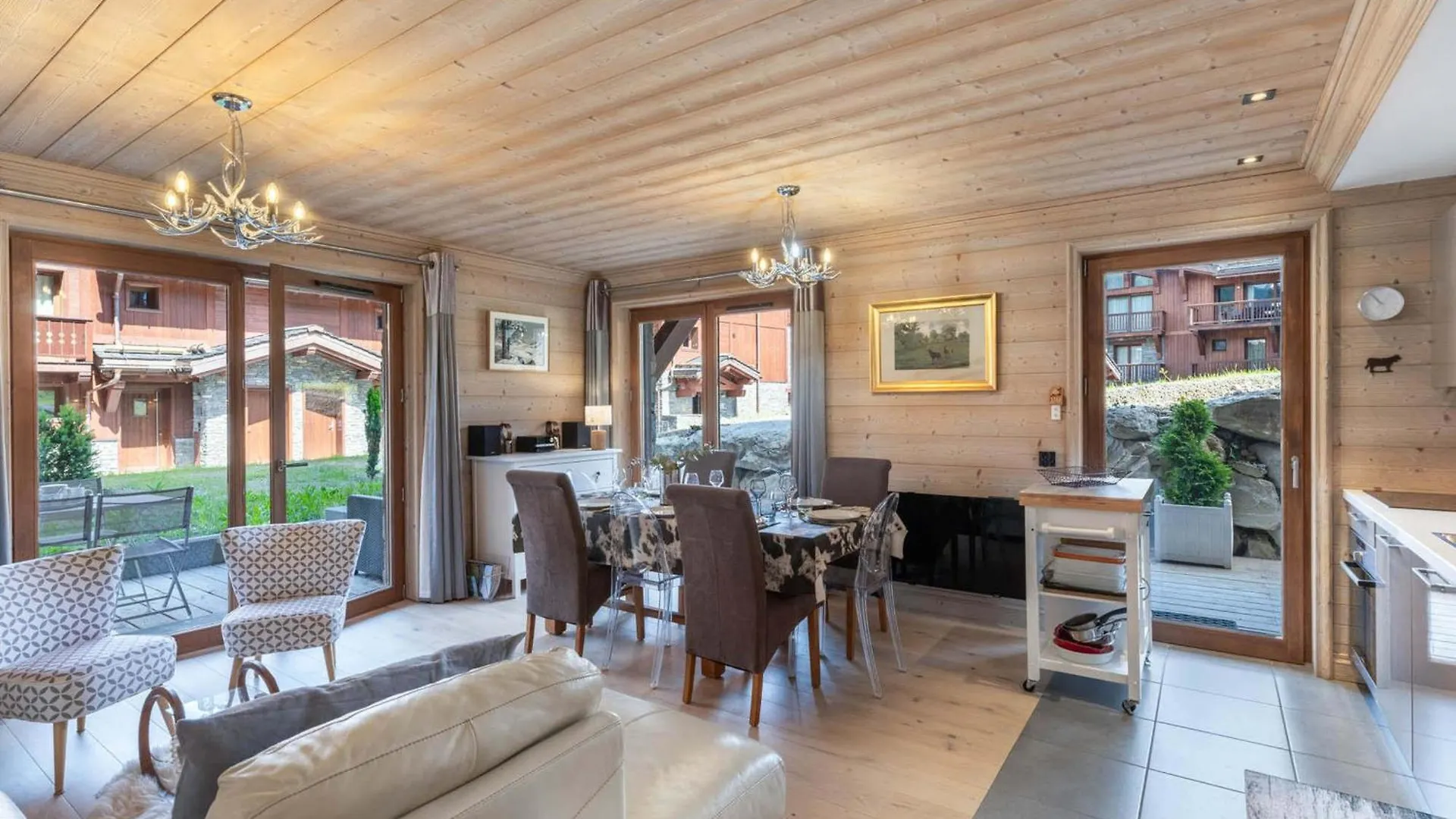 Apartamento Appartement Cosy, Proche Des Pistes A Courchevel, 7 Pers, Parking, Terrasse Et Wifi - Fr-1-563-25
